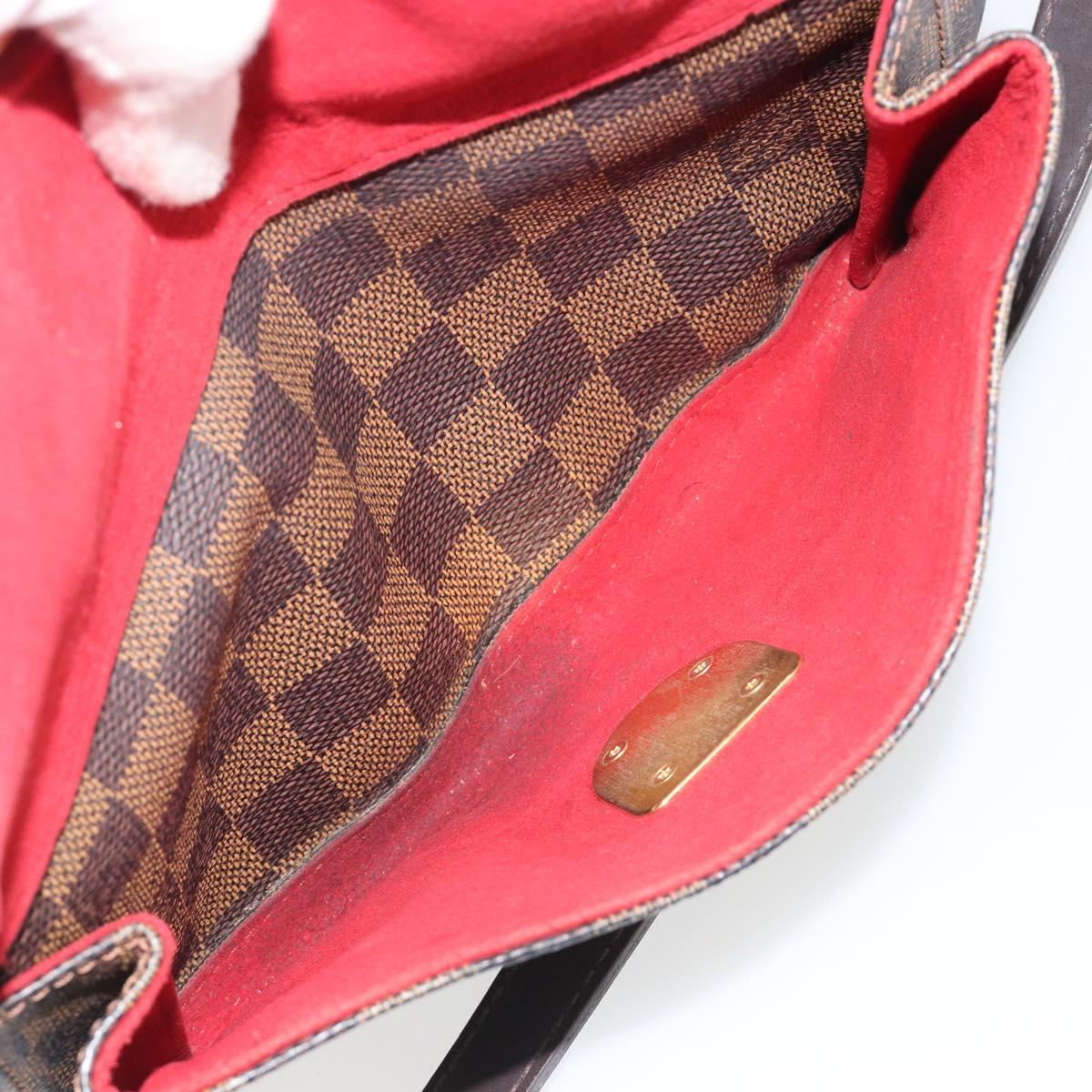 LOUIS VUITTON Damier Ebene Ravello GM Shoulder Bag N60006 LV Auth 190860