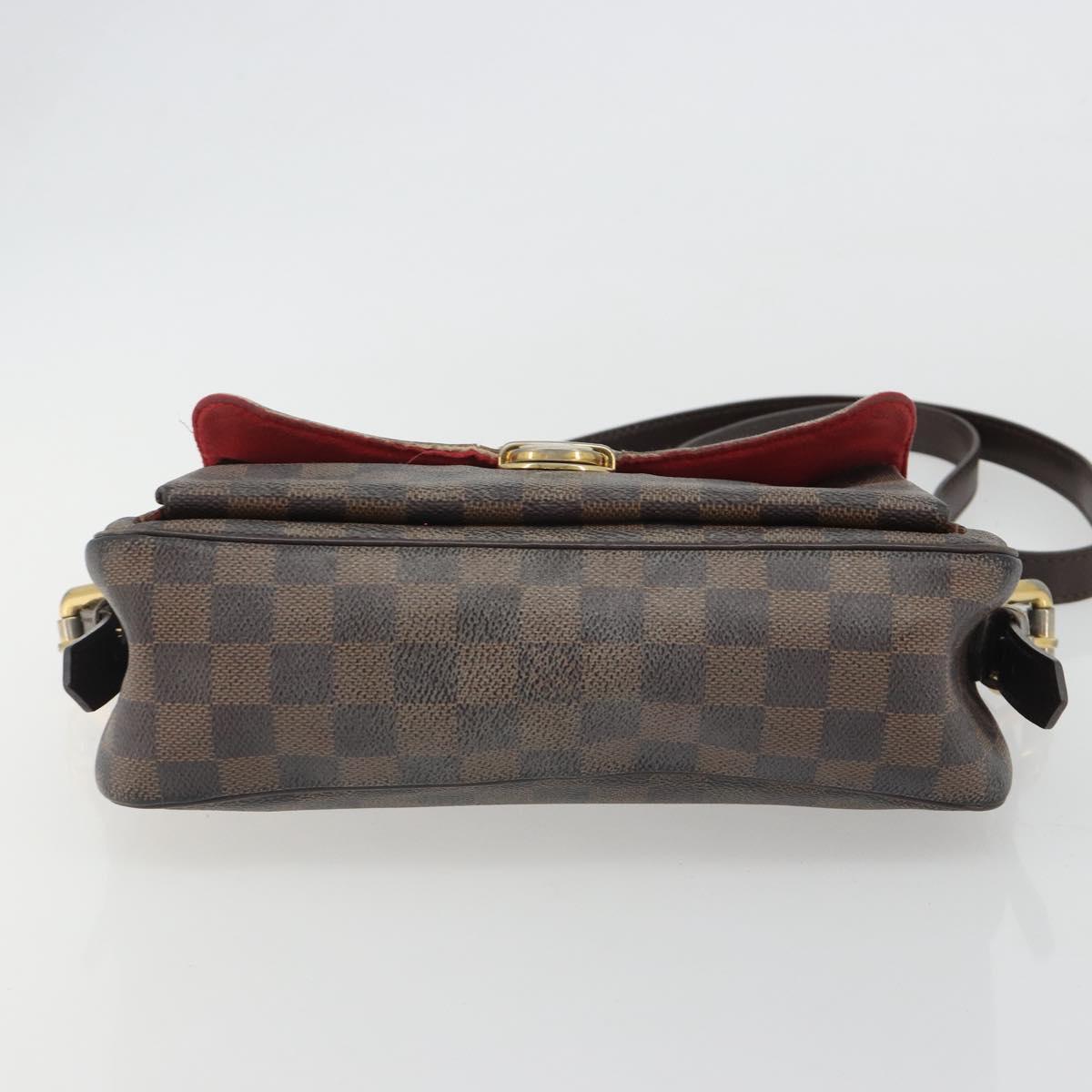 LOUIS VUITTON Damier Ebene Ravello GM Shoulder Bag N60006 LV Auth 190860