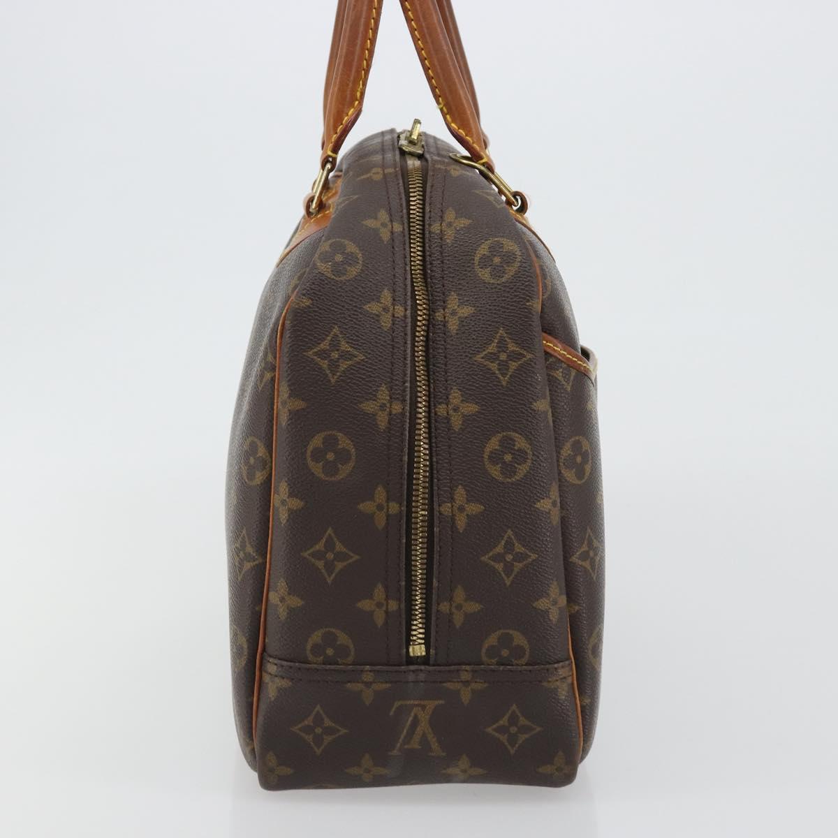 LOUIS VUITTON Monogram Deauville Hand Bag M47270 LV Auth 190874