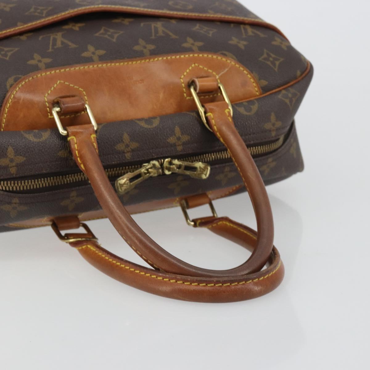 LOUIS VUITTON Monogram Deauville Hand Bag M47270 LV Auth 190874