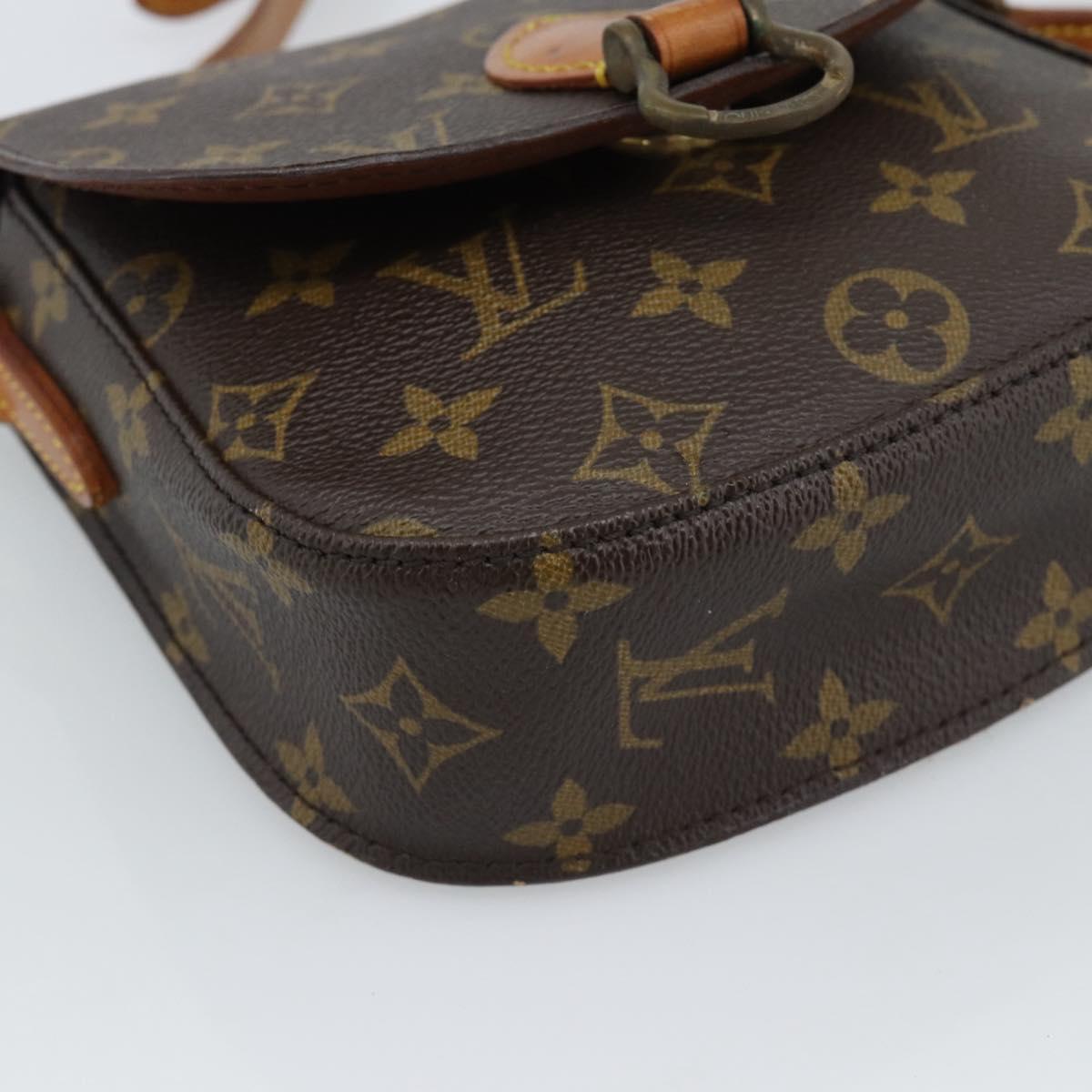 LOUIS VUITTON Monogram Saint Cloud PM Shoulder Bag M51244 LV Auth 190875