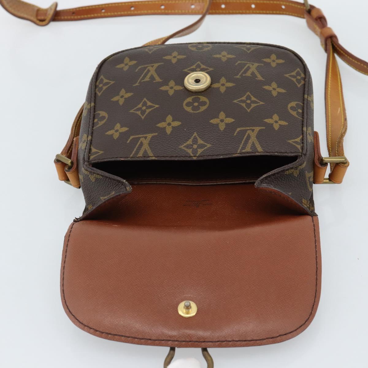LOUIS VUITTON Monogram Saint Cloud PM Shoulder Bag M51244 LV Auth 190875