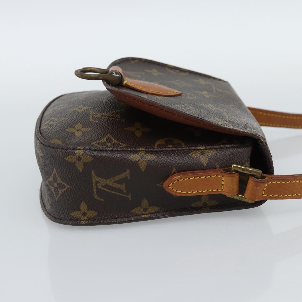 LOUIS VUITTON Monogram Saint Cloud PM Shoulder Bag M51244 LV Auth 190875
