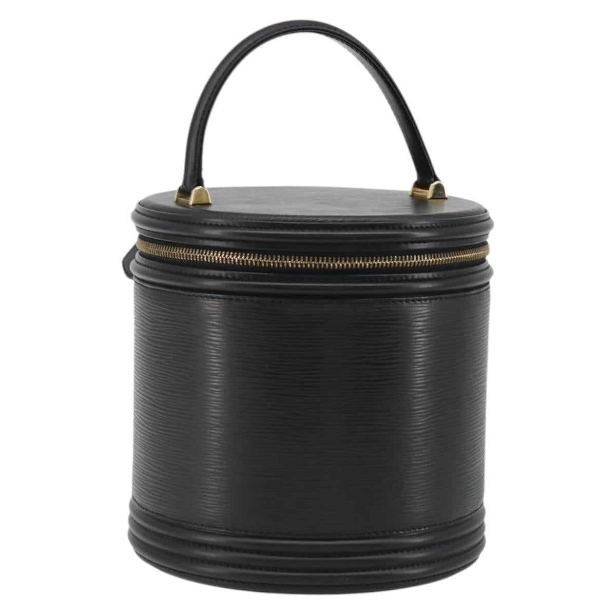 LOUIS VUITTON Epi Cannes Hand Bag Black M48032 LV Auth 190876A