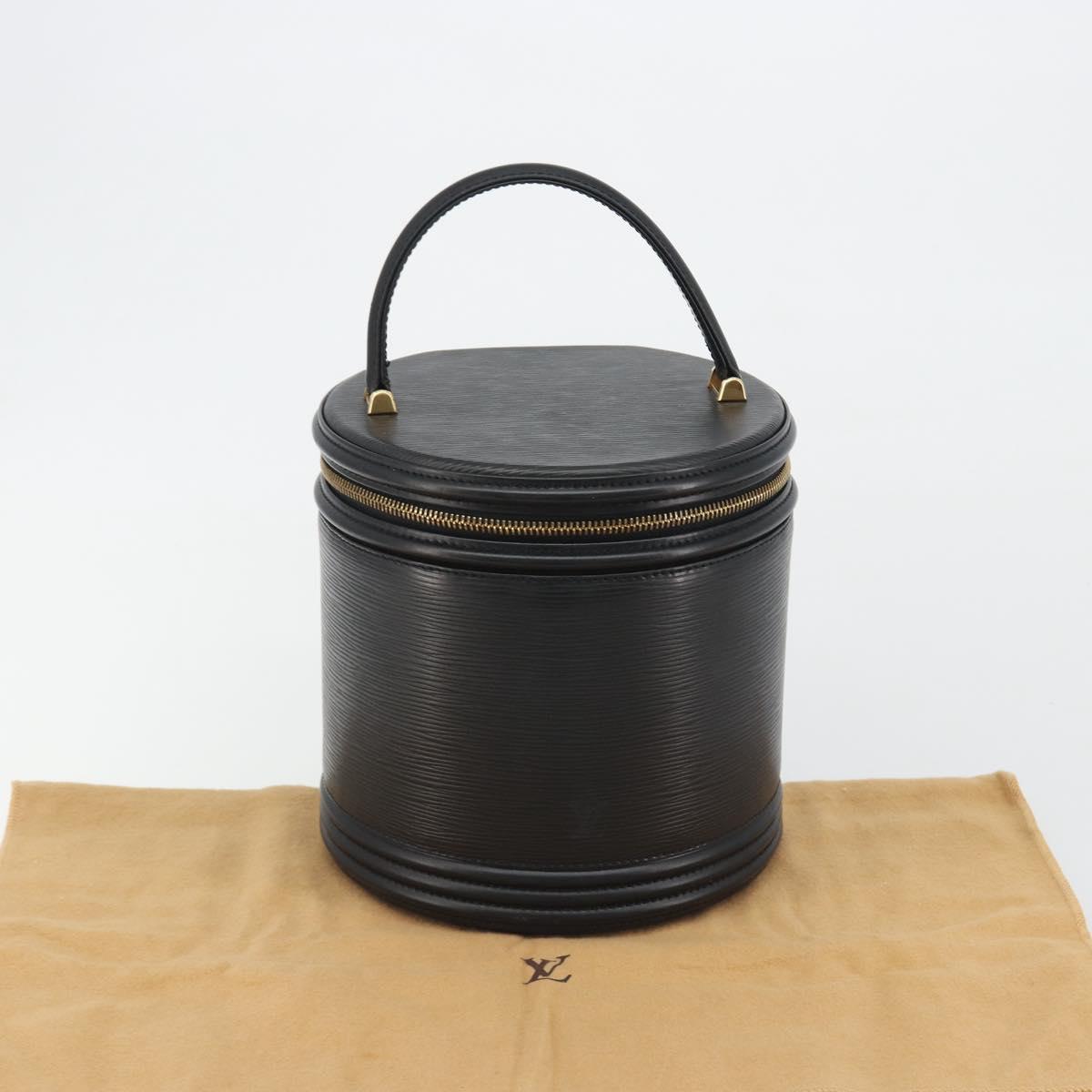 LOUIS VUITTON Epi Cannes Hand Bag Black M48032 LV Auth 190876A