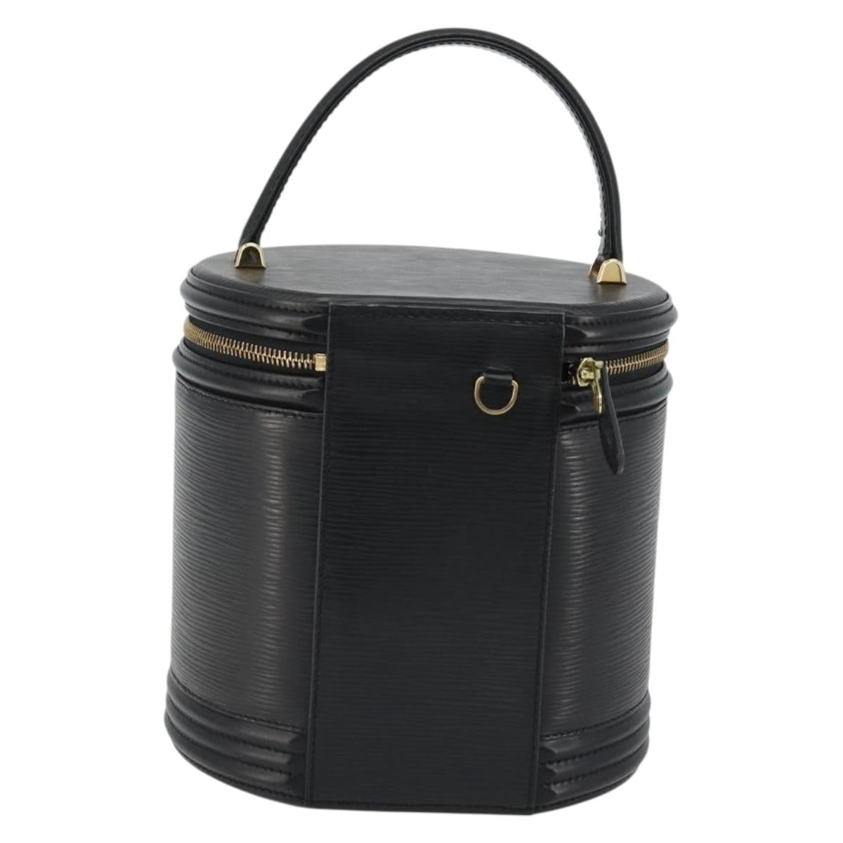 LOUIS VUITTON Epi Cannes Hand Bag Black M48032 LV Auth 190876A