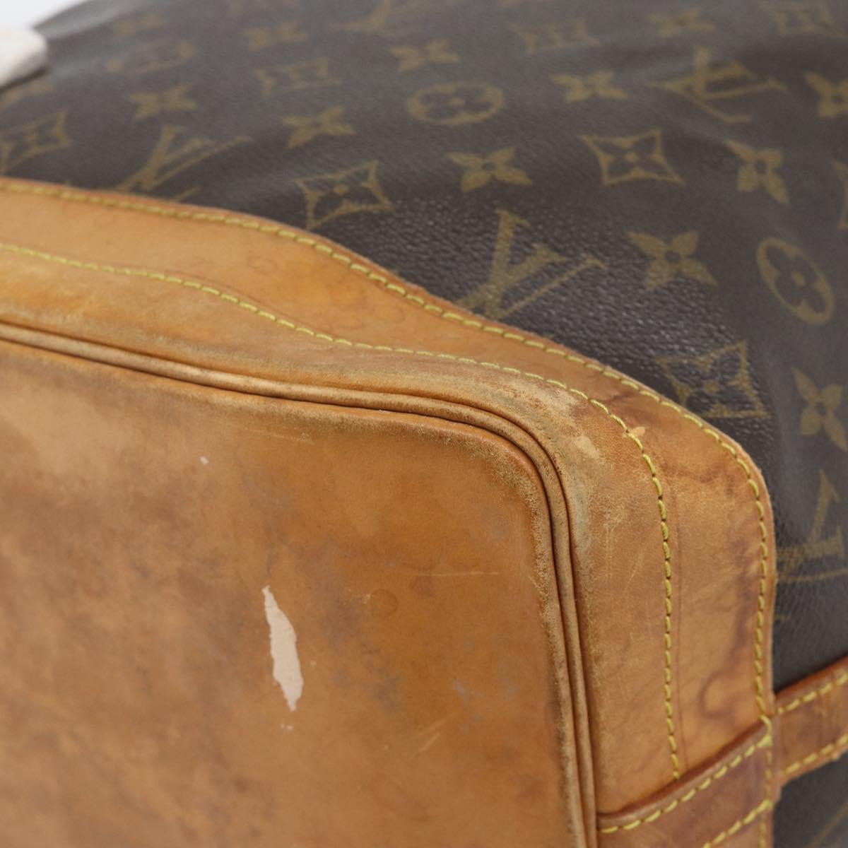 LOUIS VUITTON Monogram Noe Shoulder Bag M42224 LV Auth 190894