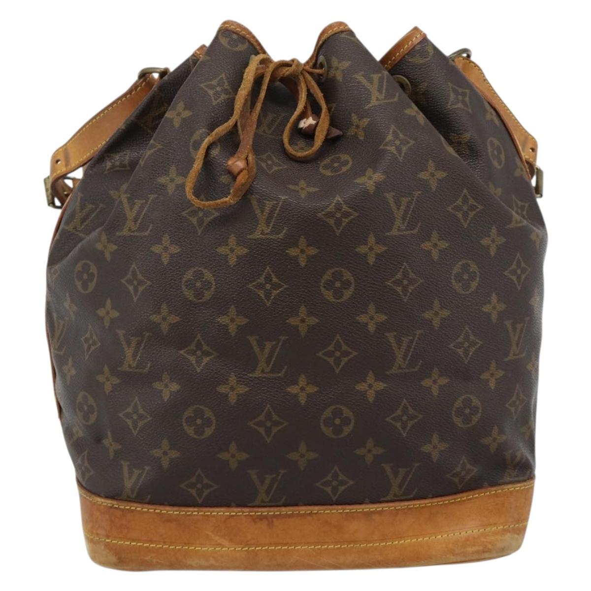 LOUIS VUITTON Monogram Noe Shoulder Bag M42224 LV Auth 190894
