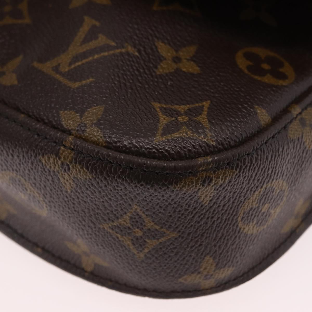 LOUIS VUITTON Monogram Saint Cloud MM Shoulder Bag M51243 LV Auth 190901