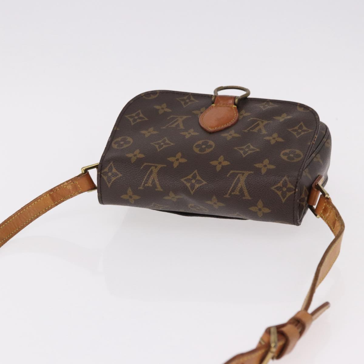 LOUIS VUITTON Monogram Saint Cloud MM Shoulder Bag M51243 LV Auth 190901