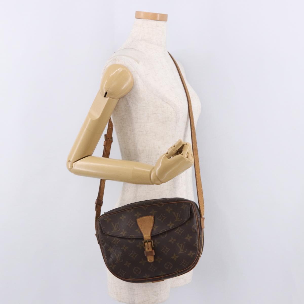LOUIS VUITTON Monogram Jeune Fille MM Shoulder Bag M51226 LV Auth 190903