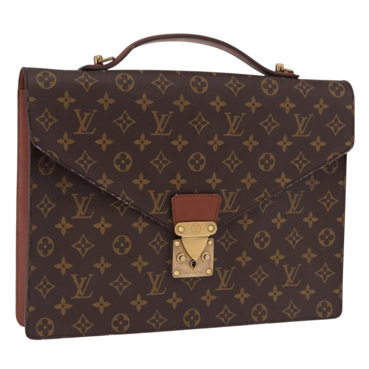 LOUIS VUITTON Monogram Porte Documents Bandouliere Bag M53338 LV Auth 190923