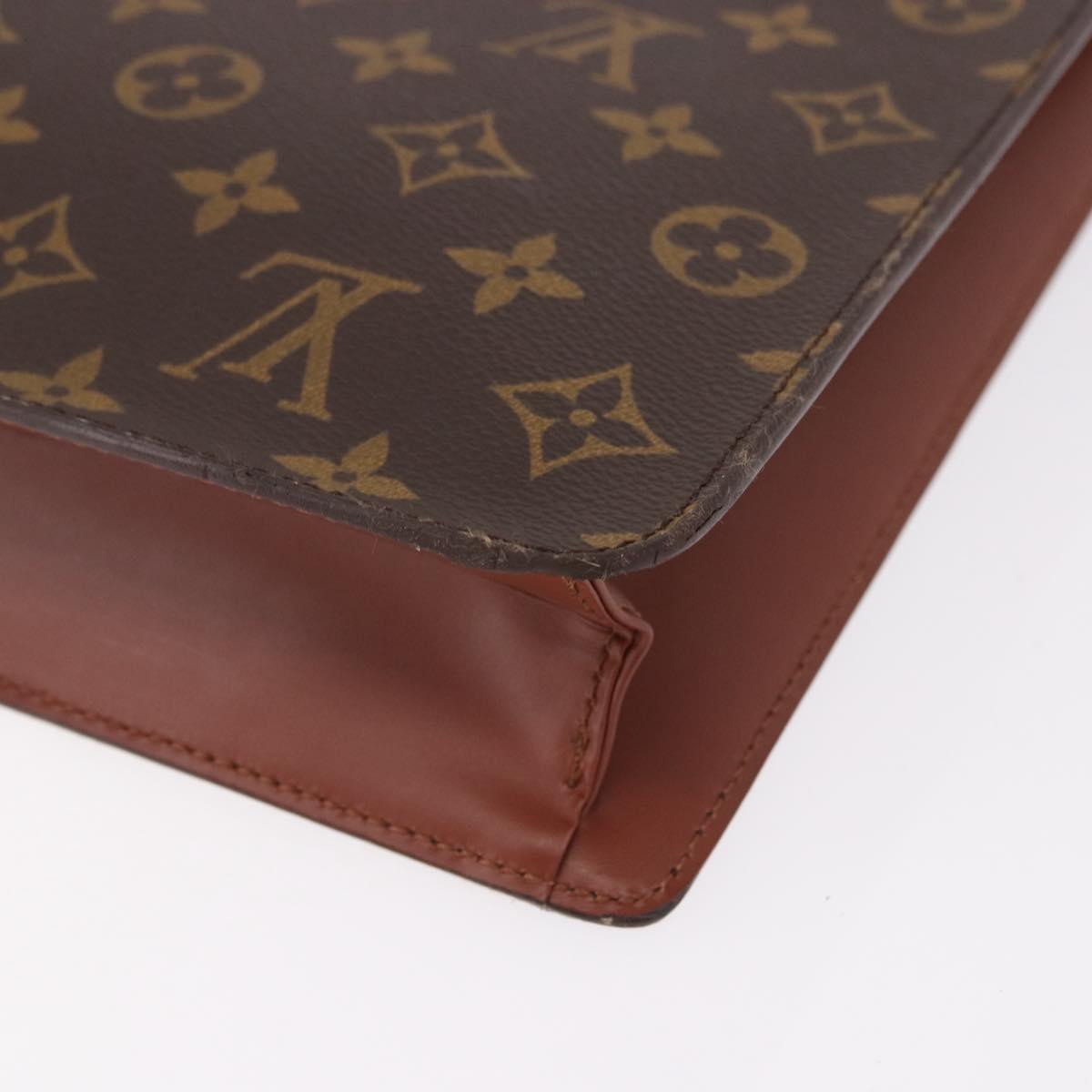 LOUIS VUITTON Monogram Porte Documents Bandouliere Bag M53338 LV Auth 190923