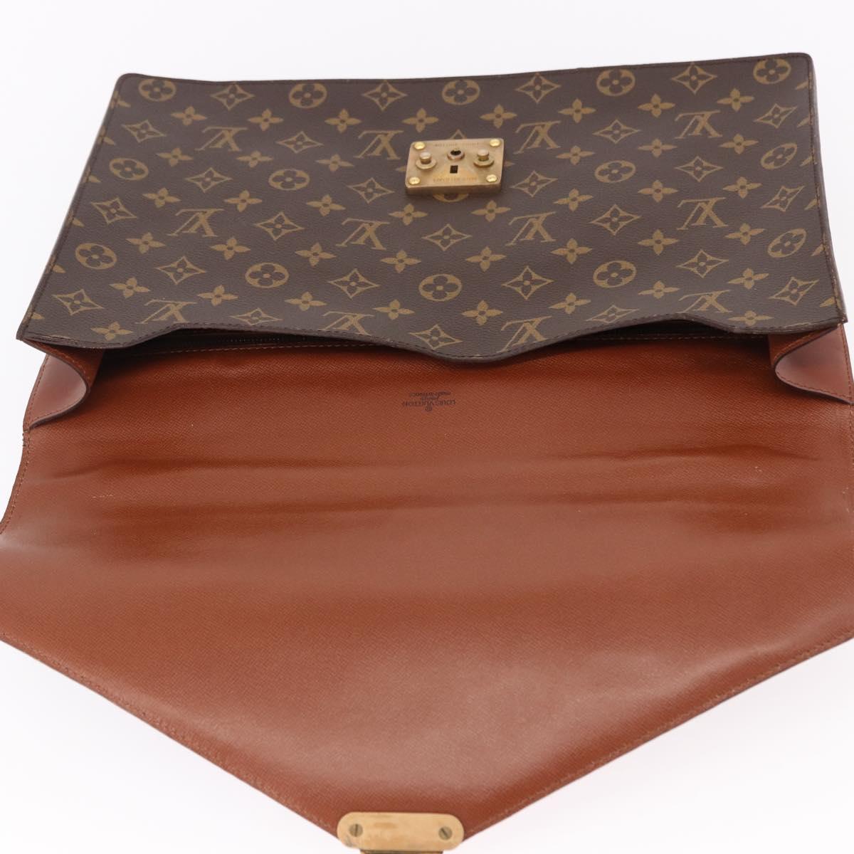 LOUIS VUITTON Monogram Porte Documents Bandouliere Bag M53338 LV Auth 190923