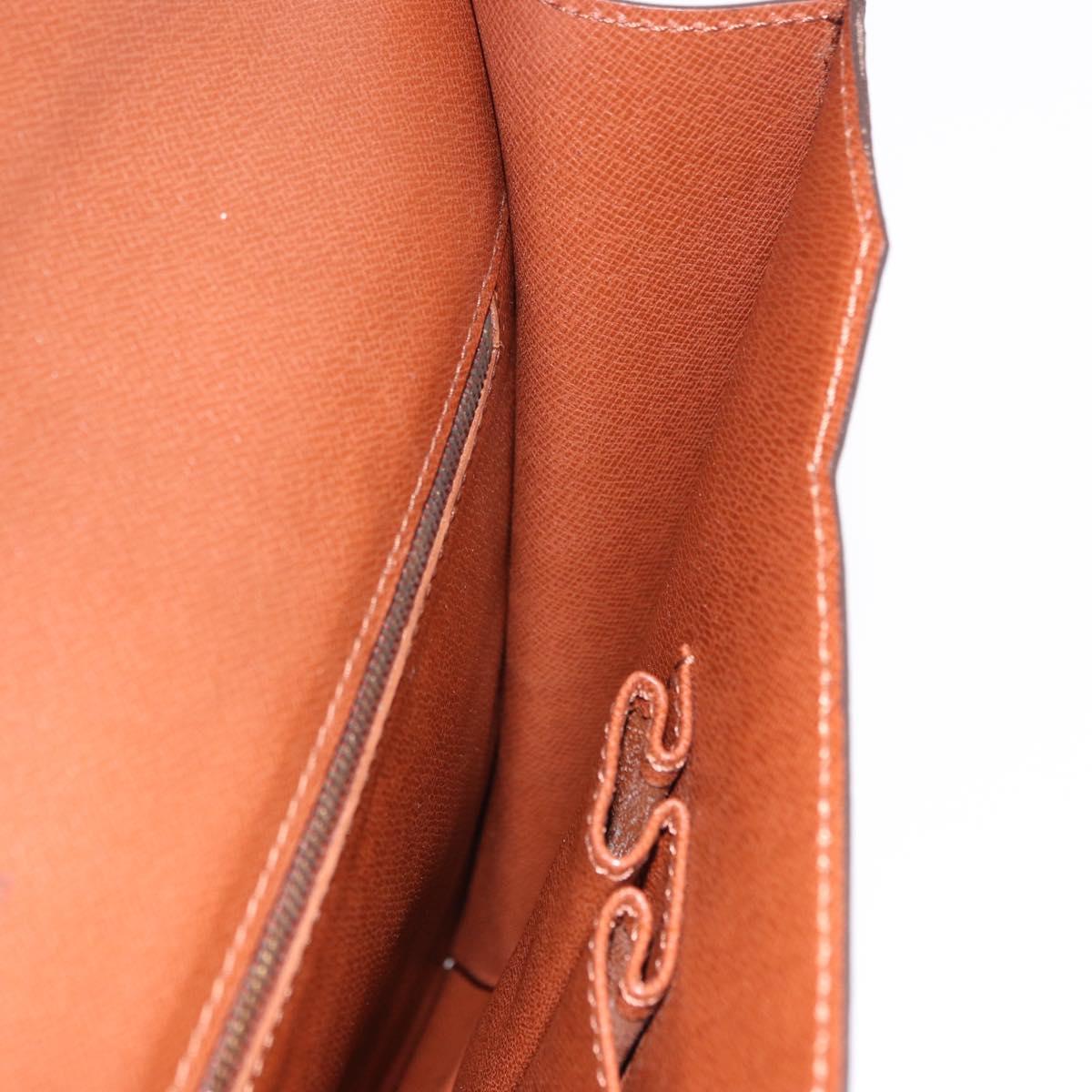 LOUIS VUITTON Monogram Porte Documents Bandouliere Bag M53338 LV Auth 190923
