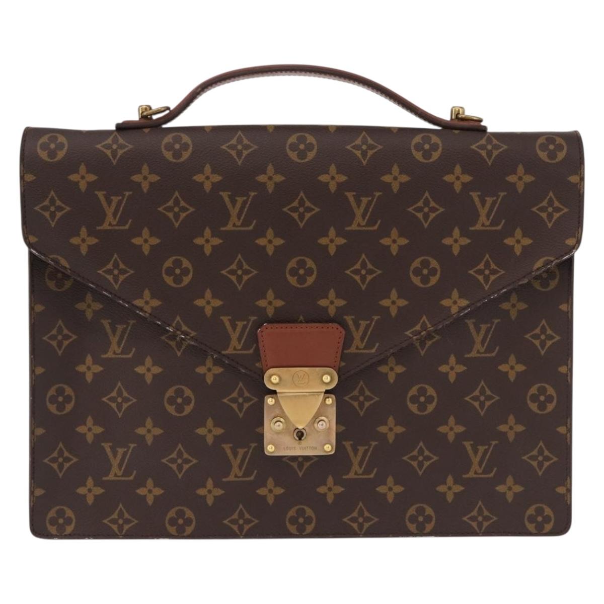LOUIS VUITTON Monogram Porte Documents Bandouliere Bag M53338 LV Auth 190923