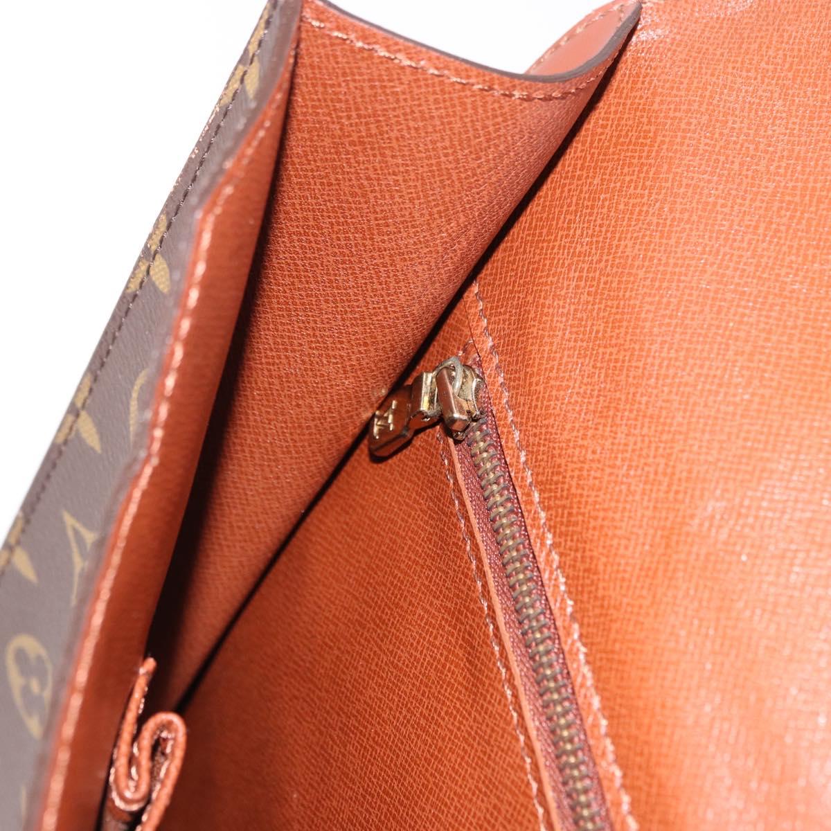 LOUIS VUITTON Monogram Porte Documents Bandouliere Bag M53338 LV Auth 190923