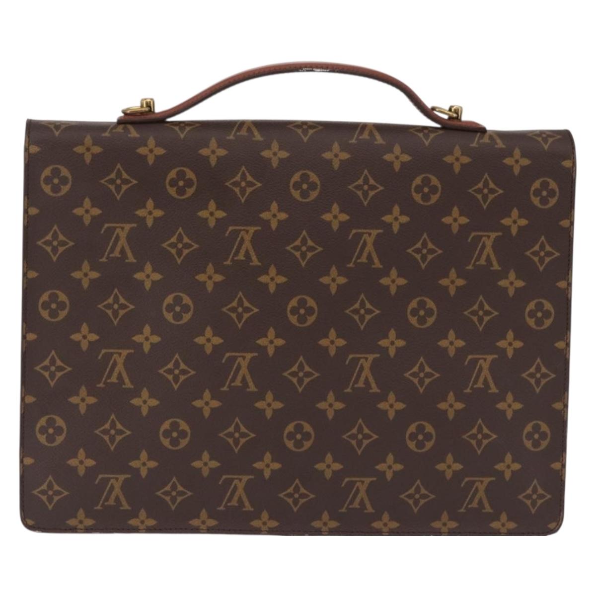 LOUIS VUITTON Monogram Porte Documents Bandouliere Bag M53338 LV Auth 190923