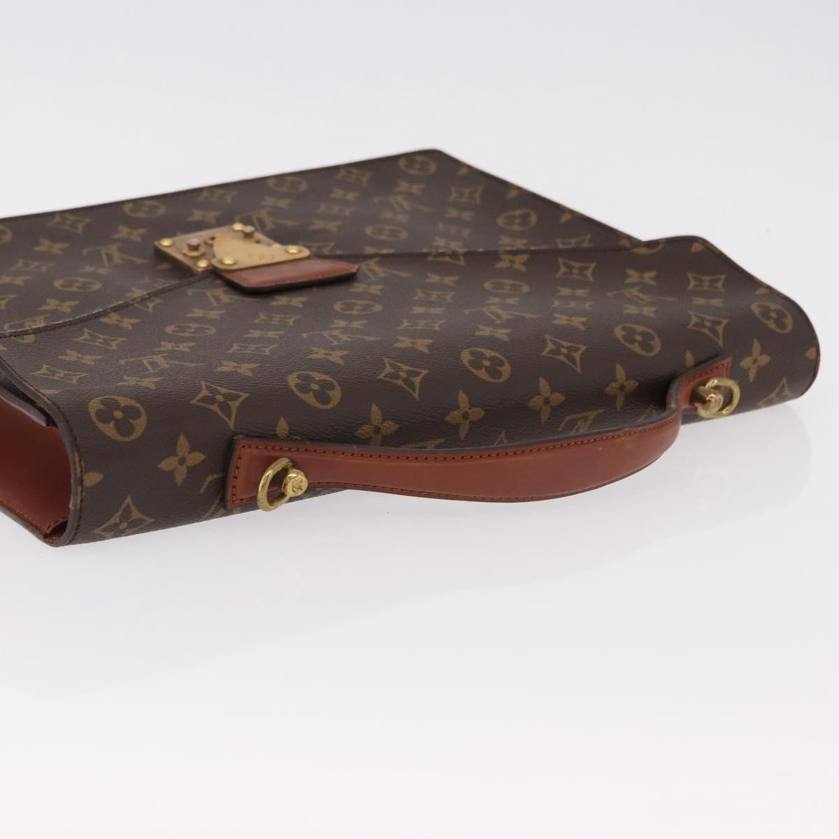 LOUIS VUITTON Monogram Porte Documents Bandouliere Bag M53338 LV Auth 190923