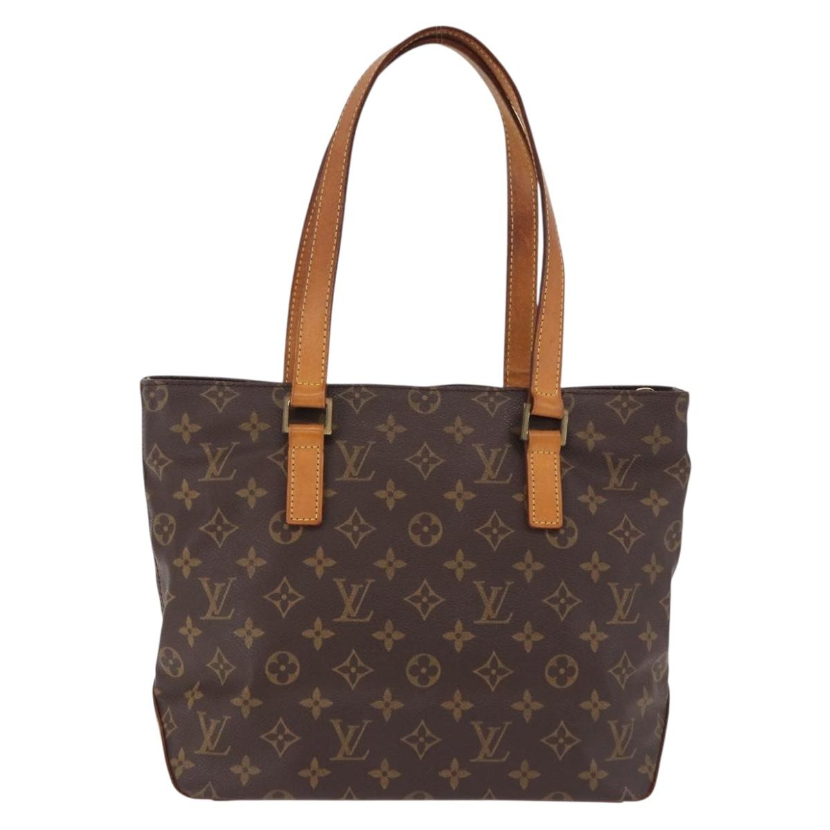 LOUIS VUITTON Monogram Cabas Piano Tote Bag M51148 LV Auth 190927A