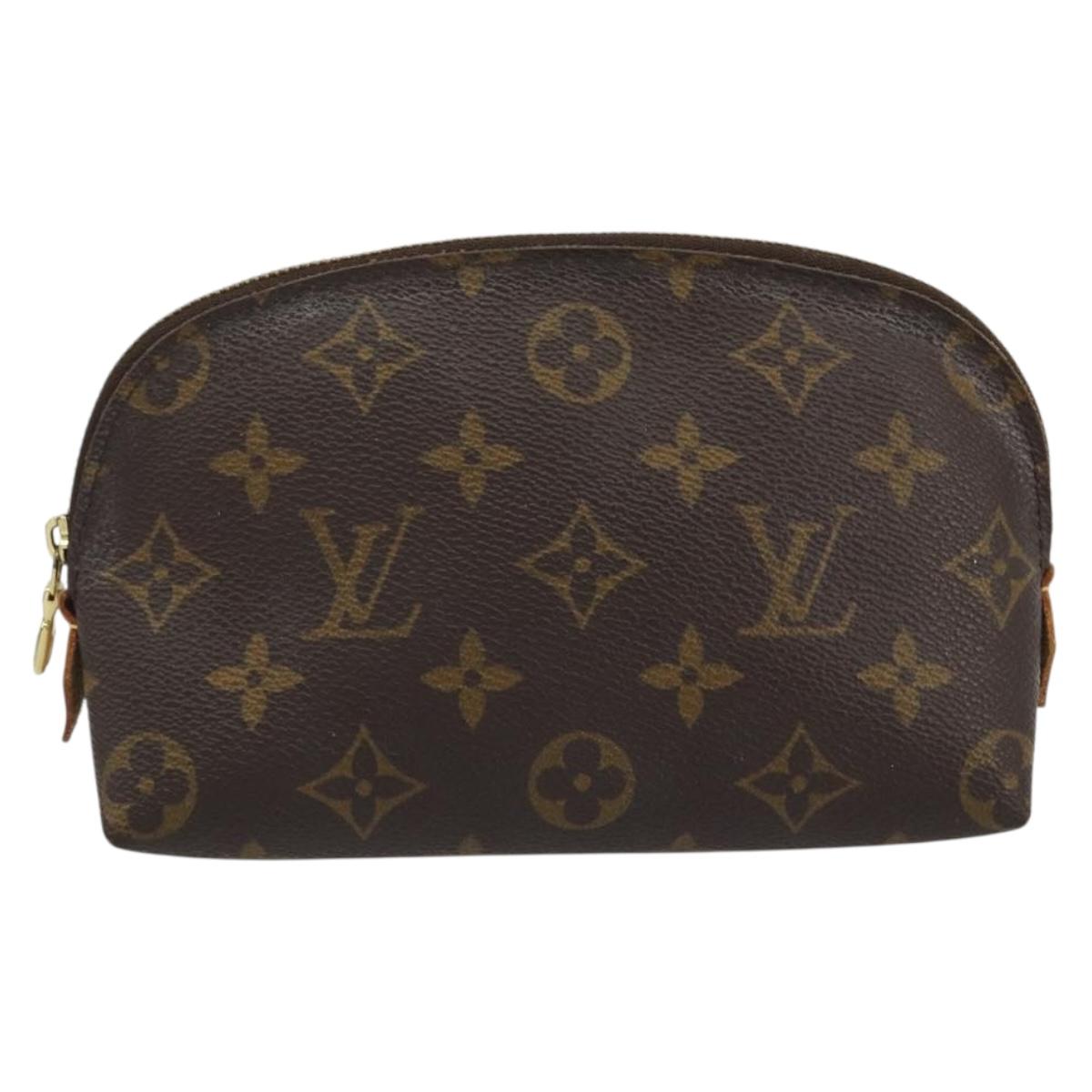 LOUIS VUITTON Monogram Pochette Cosmetic PM Pouch M43998 LV Auth 190943