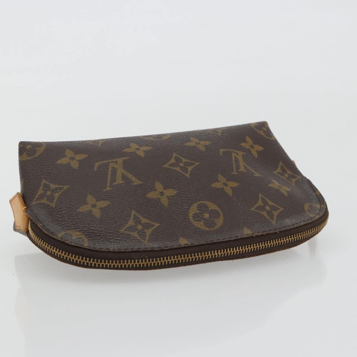 LOUIS VUITTON Monogram Pochette Cosmetic PM Pouch M43998 LV Auth 190943
