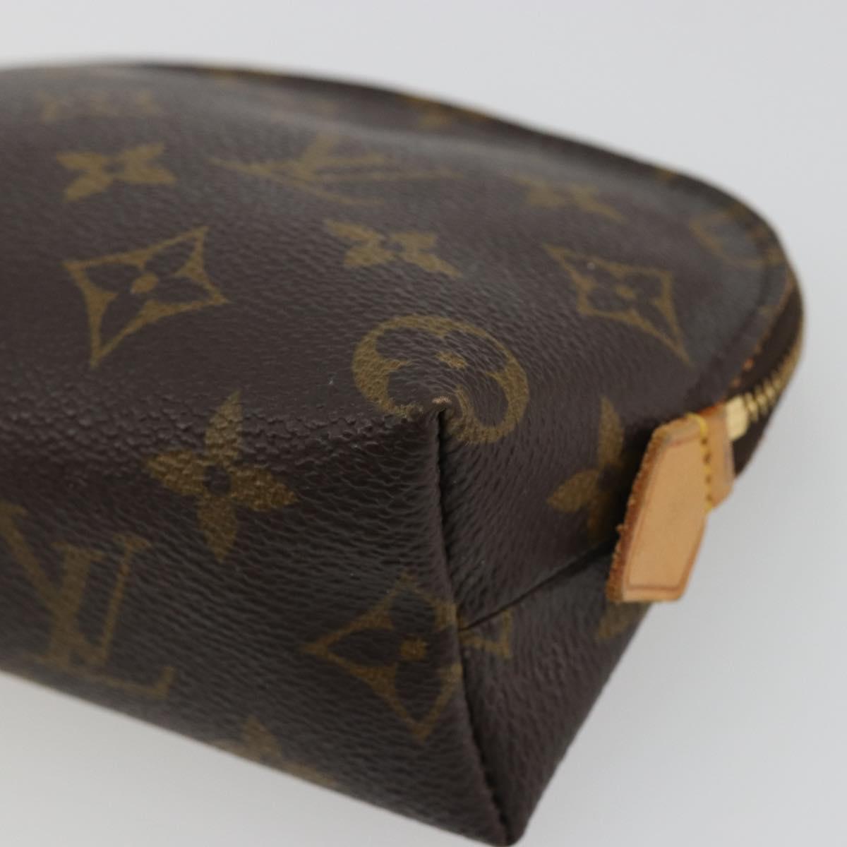LOUIS VUITTON Monogram Pochette Cosmetic PM Pouch M43998 LV Auth 190943