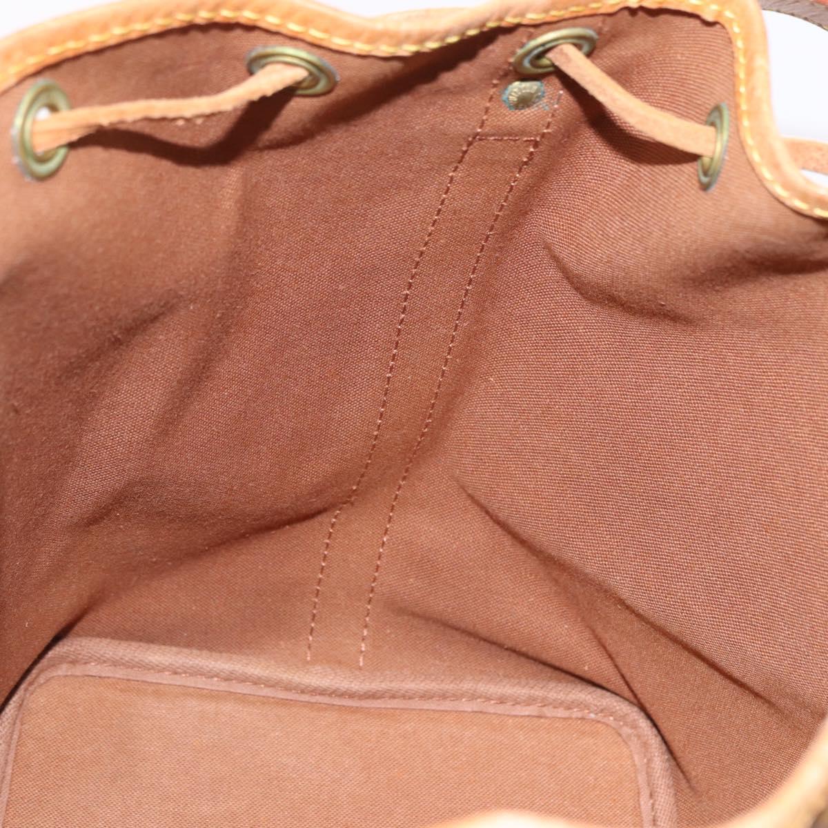 LOUIS VUITTON Monogram Petit Noe Shoulder Bag M42226 LV Auth 190949A