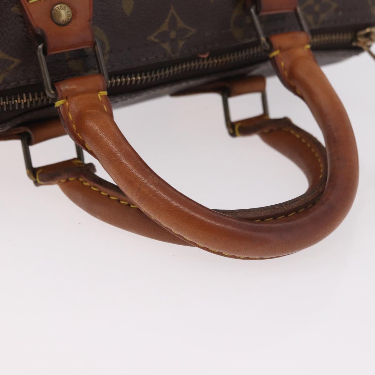 LOUIS VUITTON Monogram Speedy 25 Hand Bag M41528 LV Auth 190955A