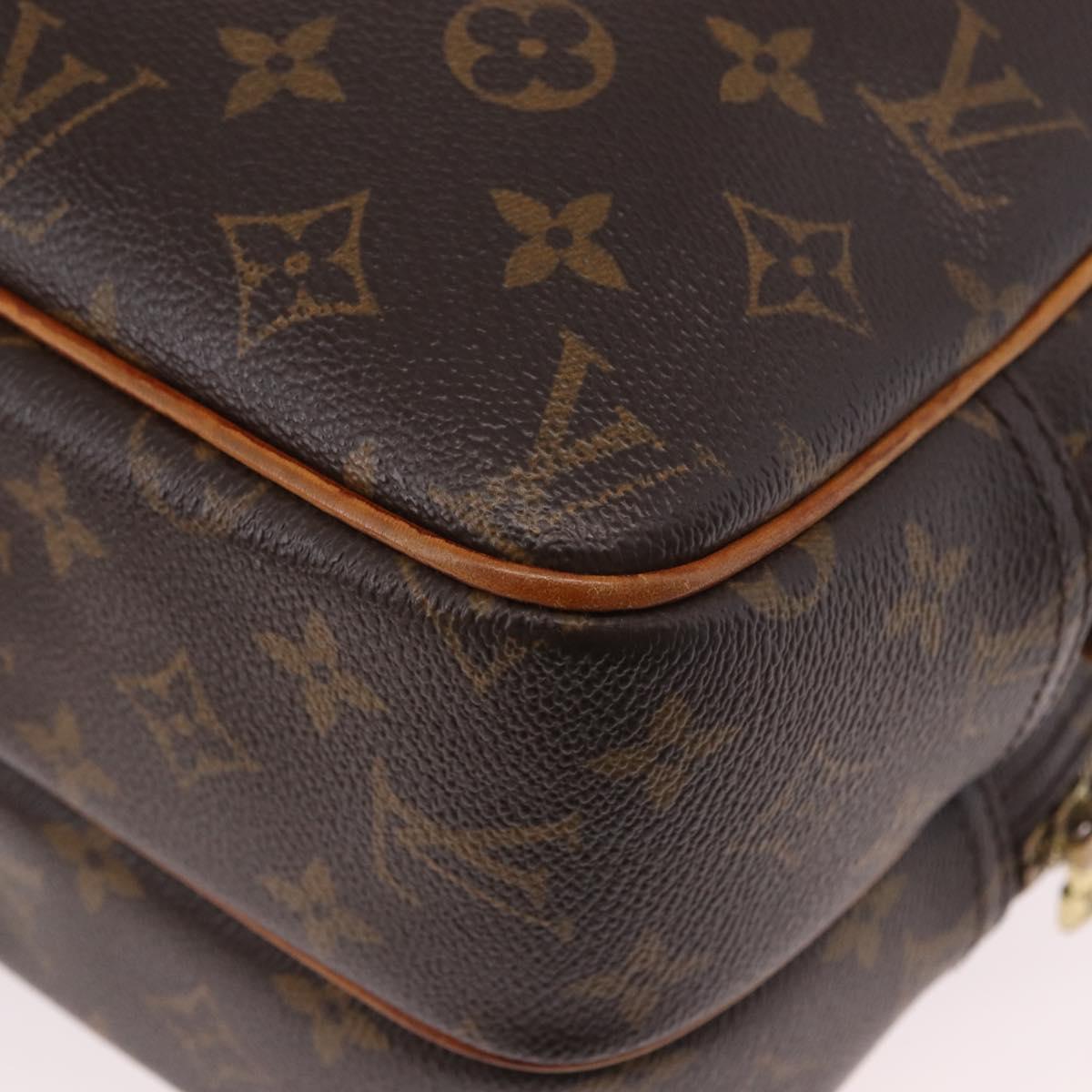 LOUIS VUITTON Monogram Reporter PM Shoulder Bag M45254 LV Auth 190957A