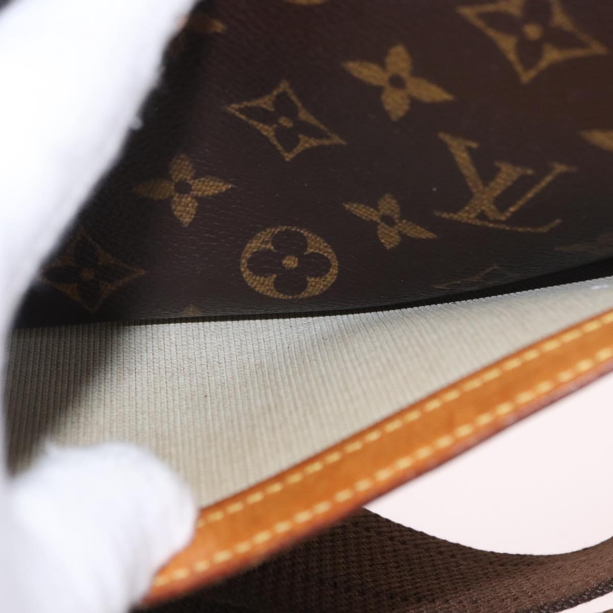 LOUIS VUITTON Monogram Reporter PM Shoulder Bag M45254 LV Auth 190957A