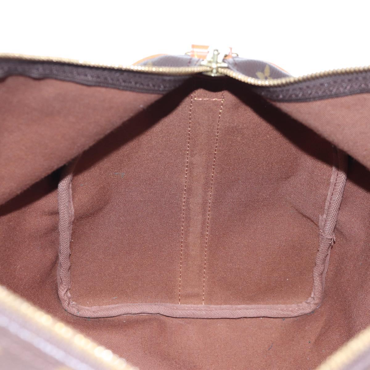 LOUIS VUITTON Monogram Keepall Bandouliere 45 Boston Bag M41418 LV Auth 190958V