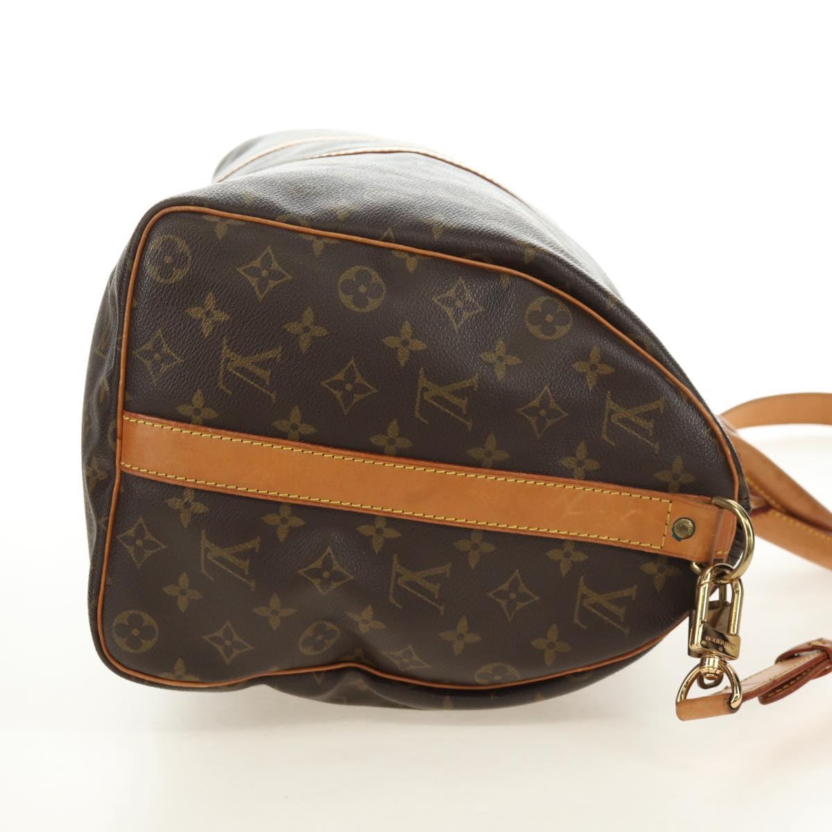 LOUIS VUITTON Monogram Keepall Bandouliere 45 Boston Bag M41418 LV Auth 190958V