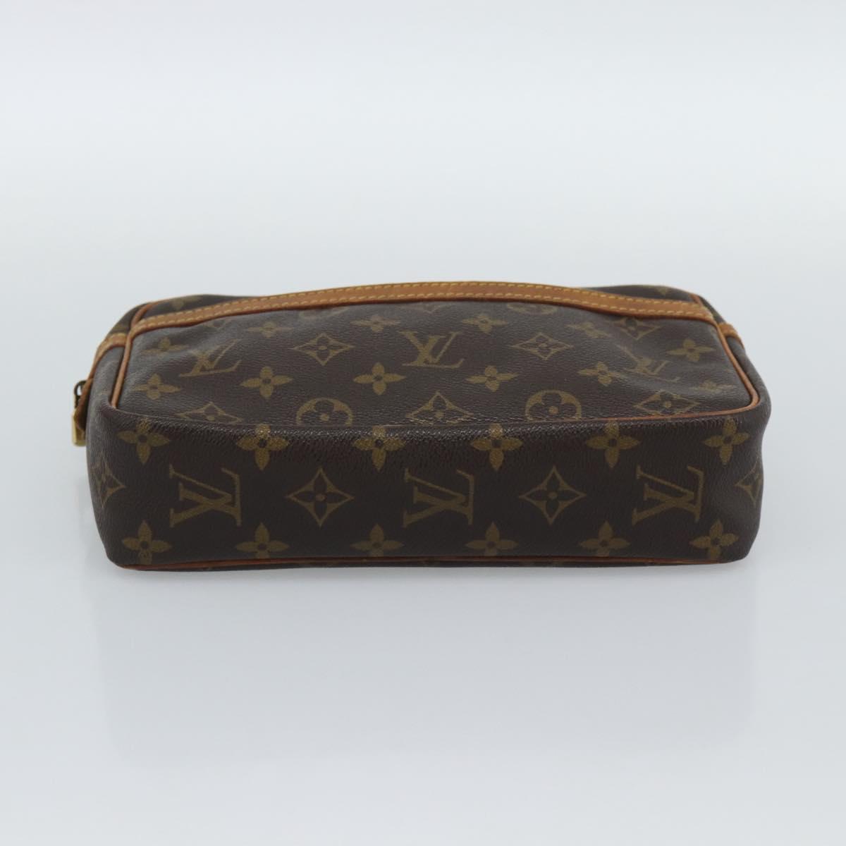LOUIS VUITTON Monogram Compiegne 23 Clutch Bag M51847 LV Auth 190959A