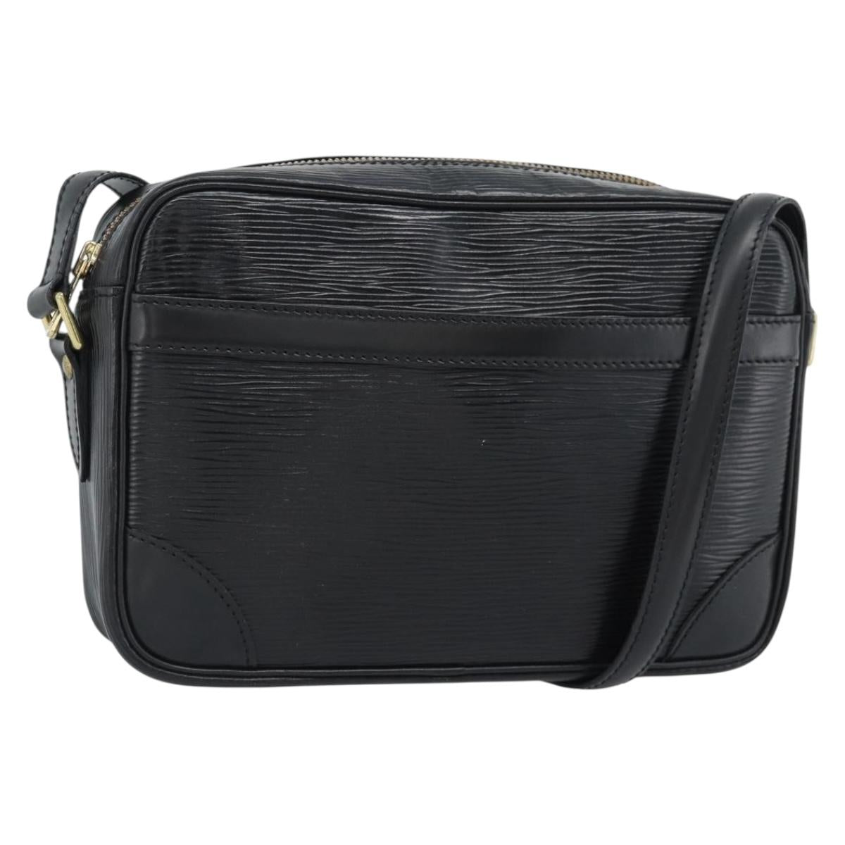 LOUIS VUITTON Epi Trocadero 23 Shoulder Bag Black M52302 LV Auth 190966V