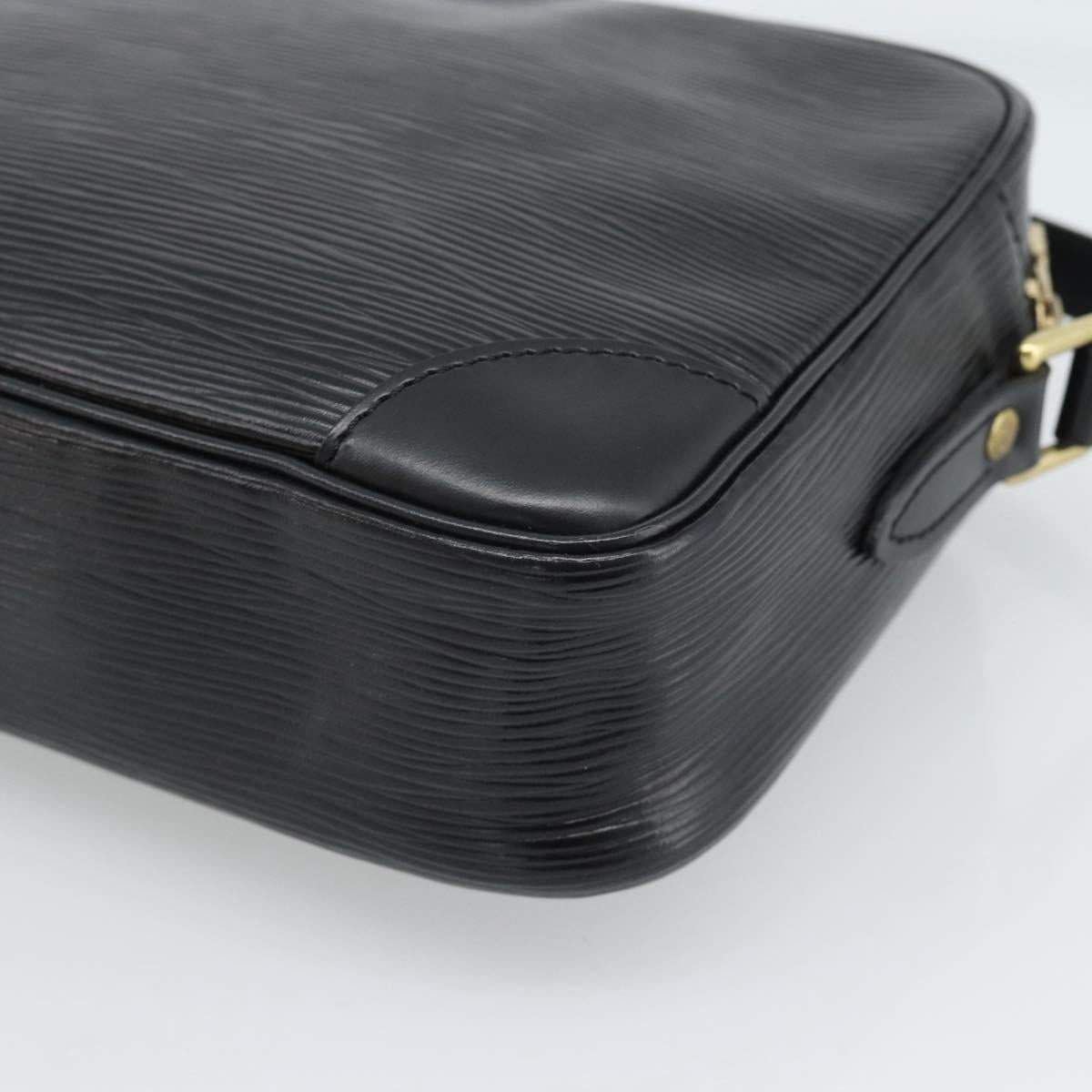 LOUIS VUITTON Epi Trocadero 23 Shoulder Bag Black M52302 LV Auth 190966V