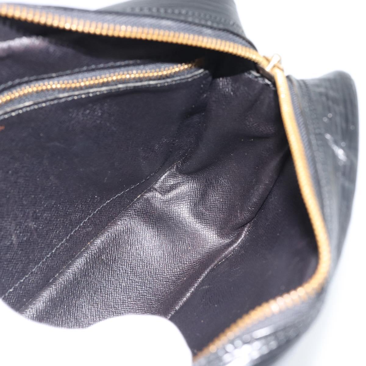 LOUIS VUITTON Epi Trocadero 23 Shoulder Bag Black M52302 LV Auth 190966V
