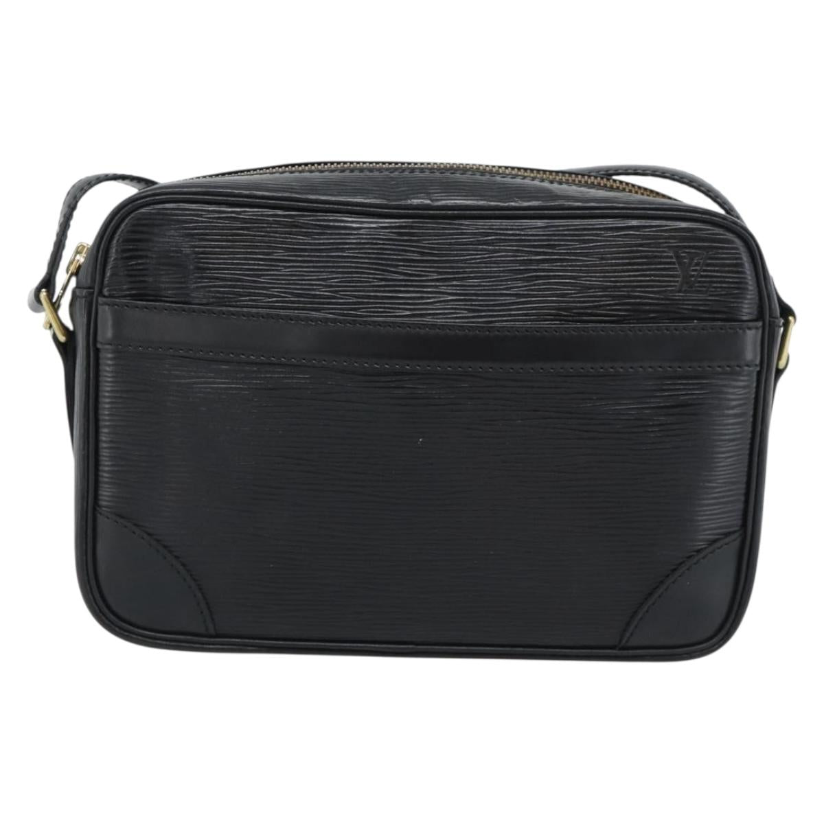 LOUIS VUITTON Epi Trocadero 23 Shoulder Bag Black M52302 LV Auth 190966V