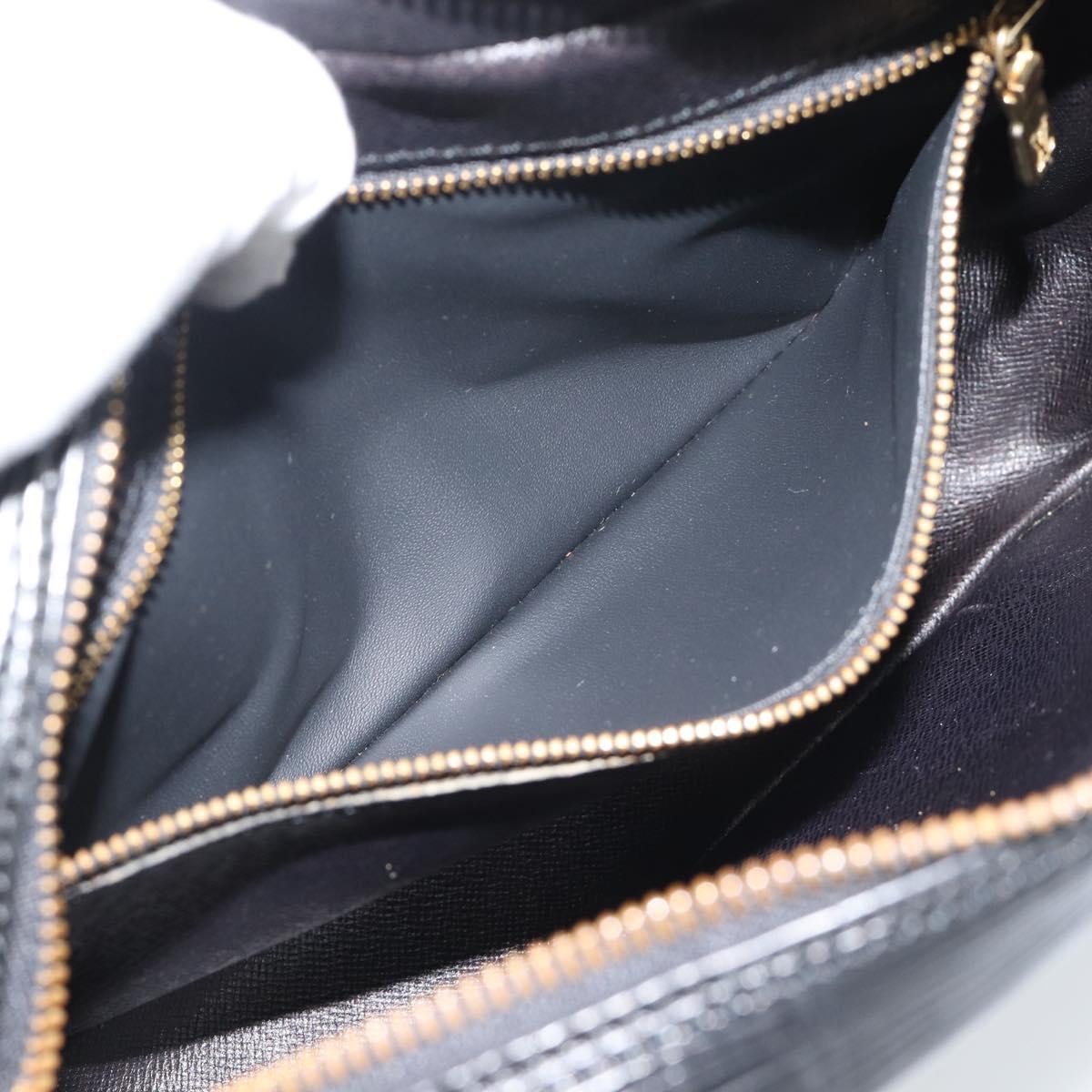 LOUIS VUITTON Epi Trocadero 23 Shoulder Bag Black M52302 LV Auth 190966V