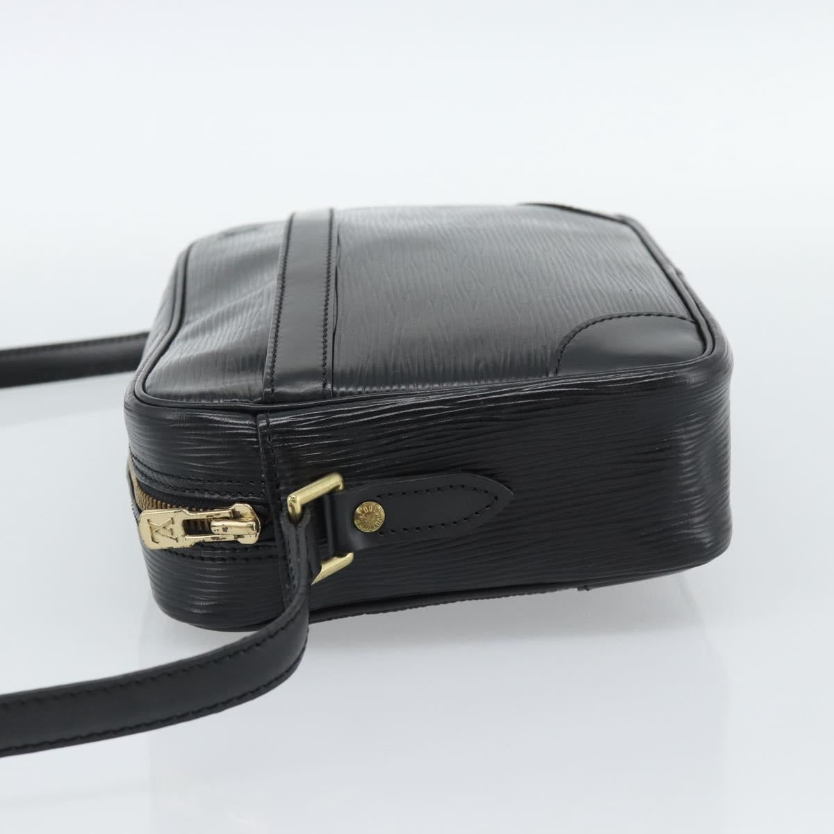 LOUIS VUITTON Epi Trocadero 23 Shoulder Bag Black M52302 LV Auth 190966V