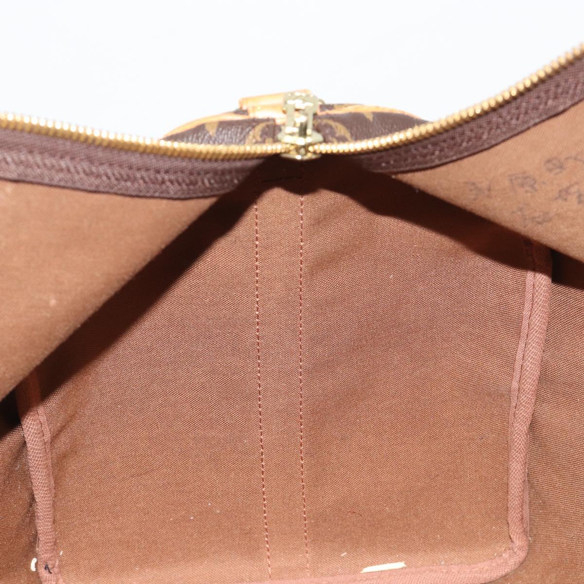LOUIS VUITTON Monogram Keepall Bandouliere 50 Boston Bag M41416 LV Auth 190968A