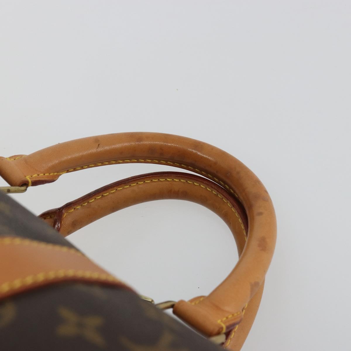 LOUIS VUITTON Monogram Keepall Bandouliere 50 Boston Bag M41416 LV Auth 190968A