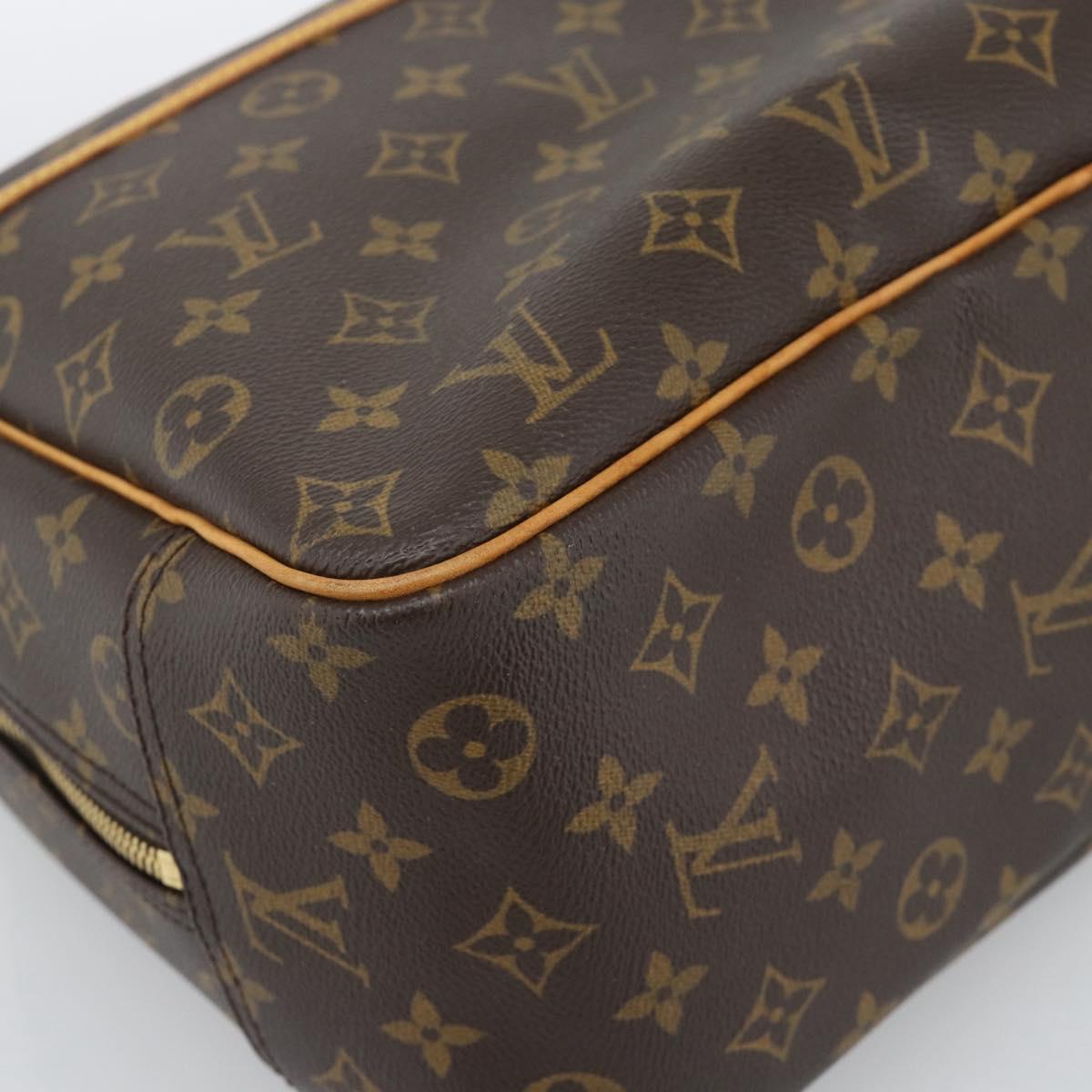 LOUIS VUITTON Monogram Deauville Hand Bag M47270 LV Auth 190969A