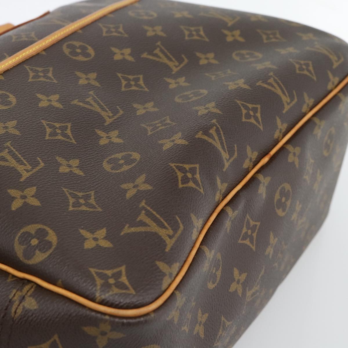 LOUIS VUITTON Monogram Deauville Hand Bag M47270 LV Auth 190969A