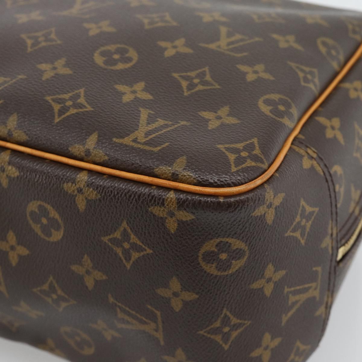 LOUIS VUITTON Monogram Deauville Hand Bag M47270 LV Auth 190969A
