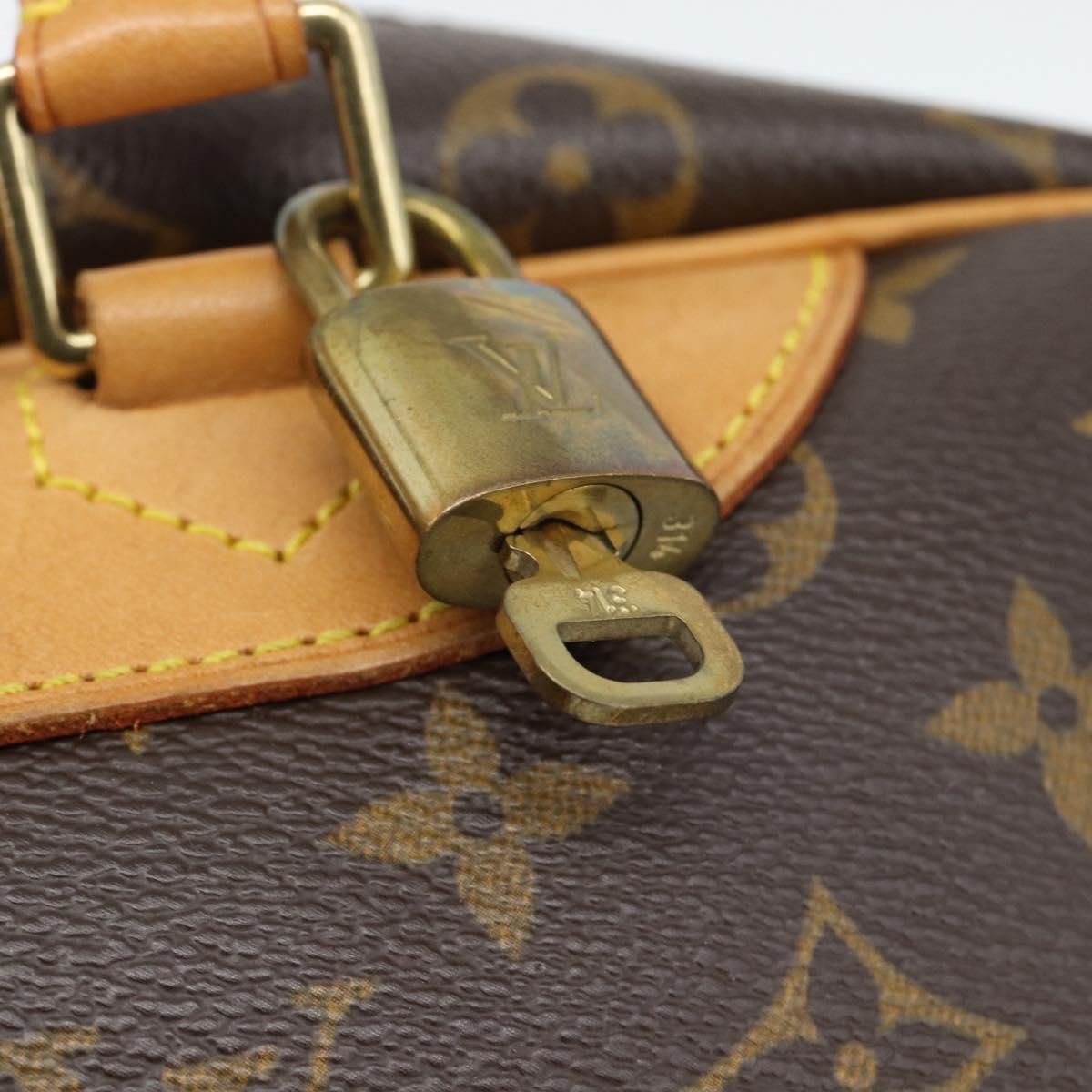 LOUIS VUITTON Monogram Deauville Hand Bag M47270 LV Auth 190969A