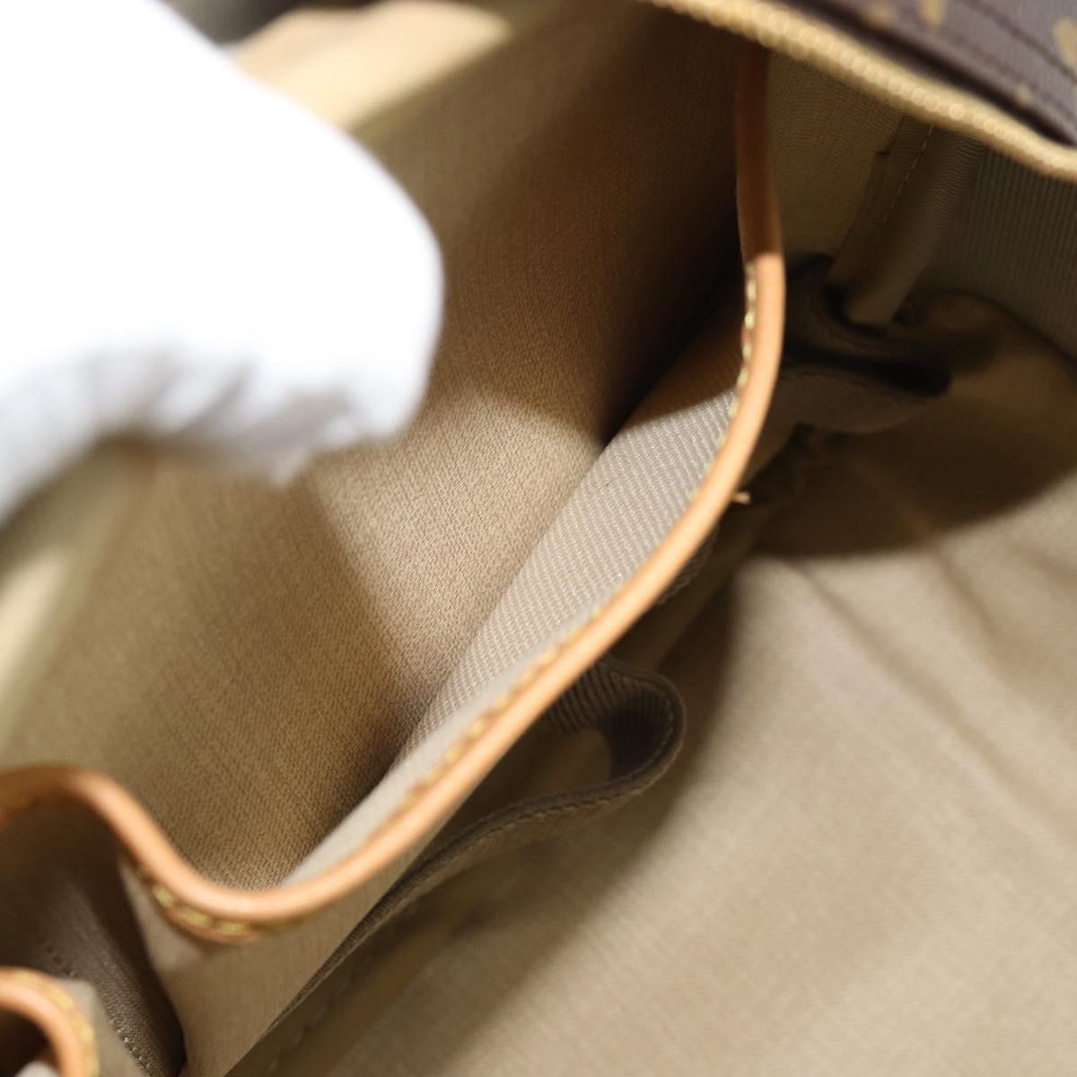LOUIS VUITTON Monogram Deauville Hand Bag M47270 LV Auth 190969A