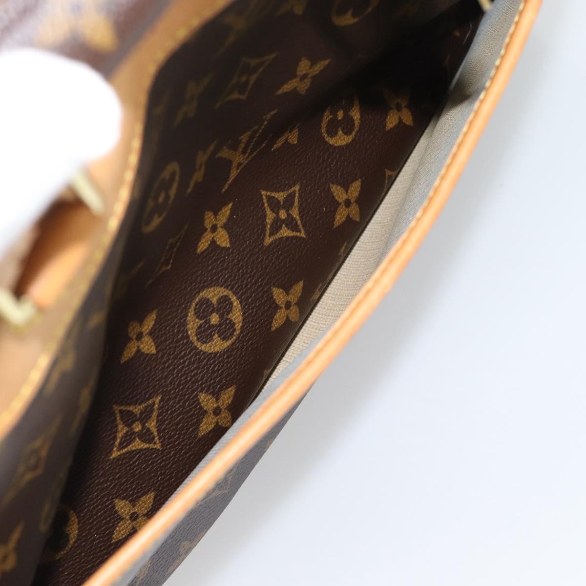 LOUIS VUITTON Monogram Deauville Hand Bag M47270 LV Auth 190969A