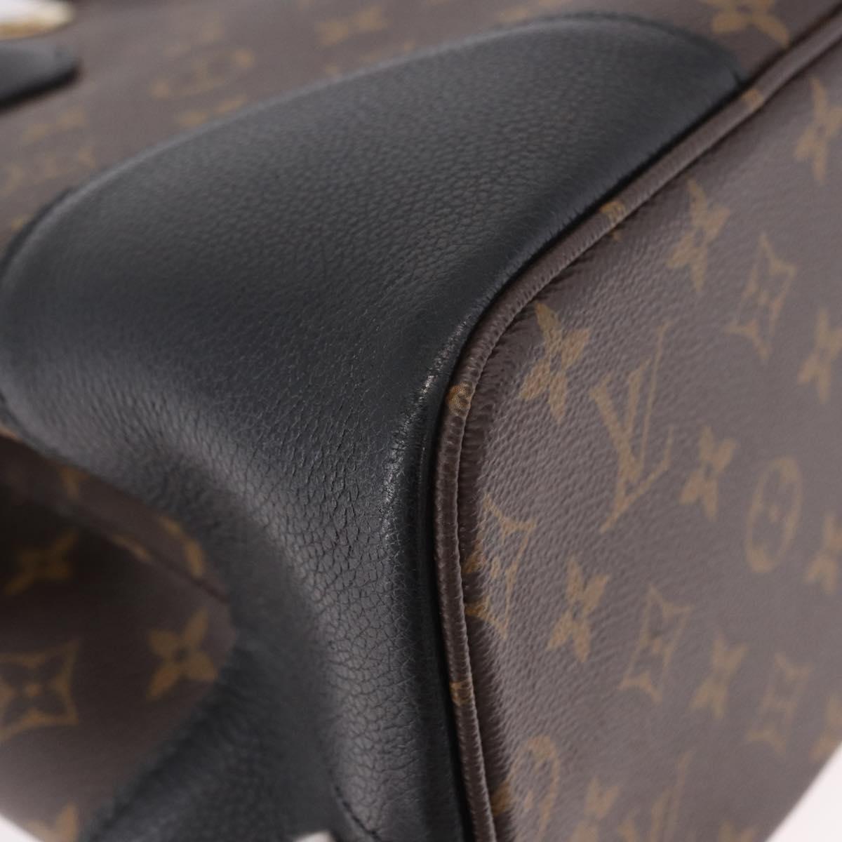 LOUIS VUITTON Monogram Flandrin Hand Bag Black M41595 LV Auth 190975A