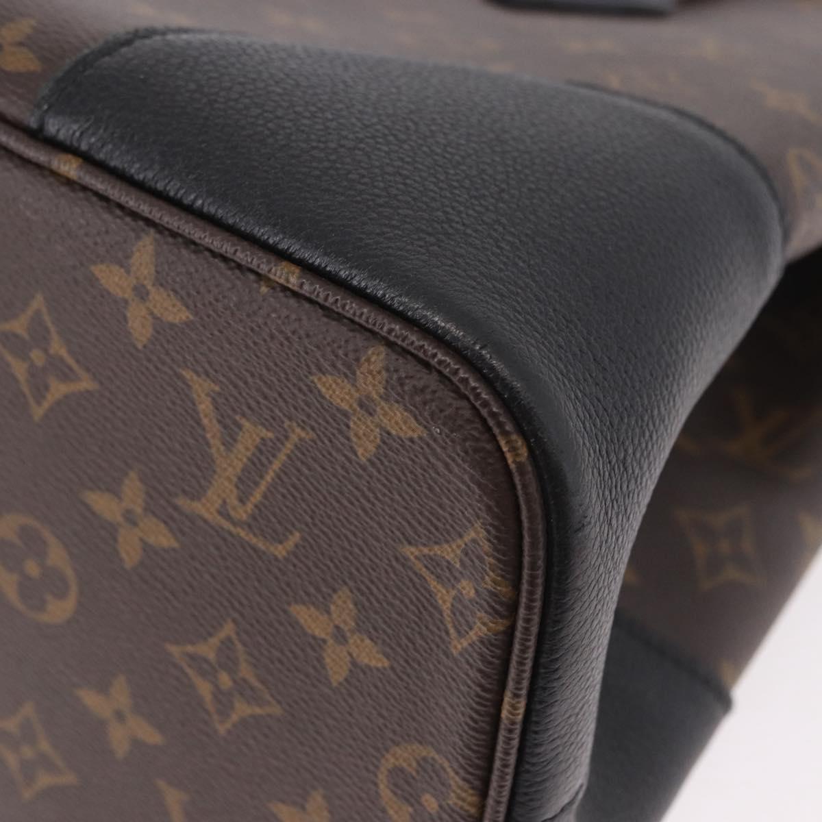 LOUIS VUITTON Monogram Flandrin Hand Bag Black M41595 LV Auth 190975A